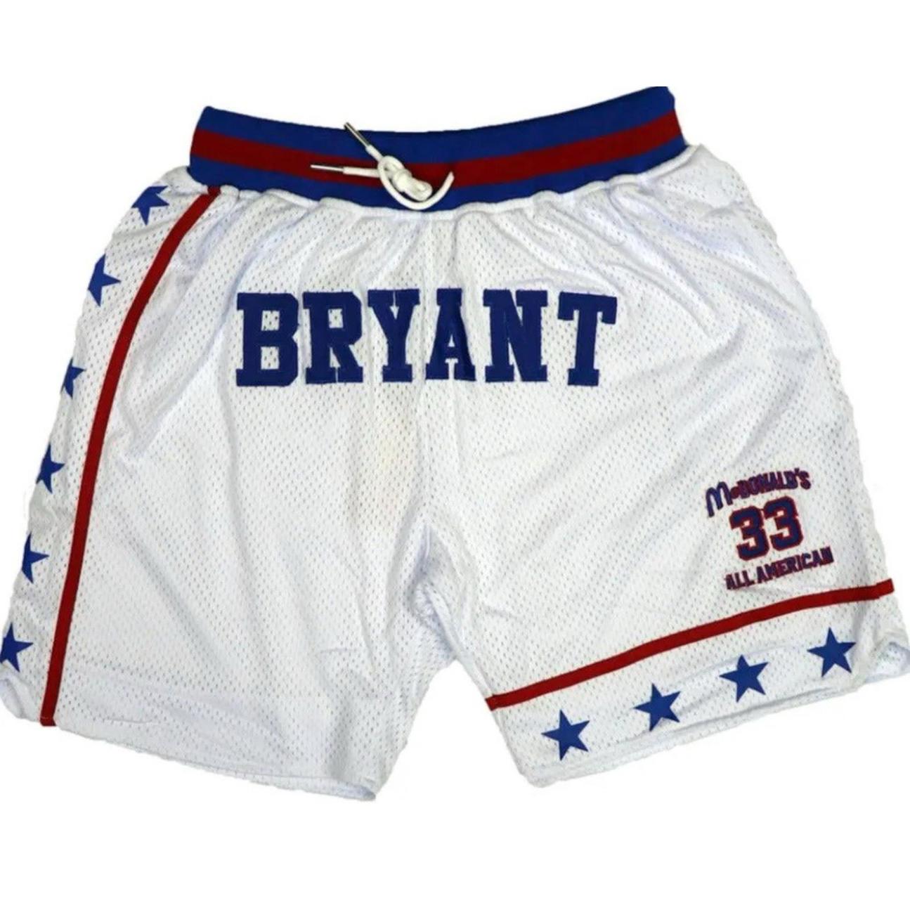 New Kobe Bryant Mcdonalds All American Basketball ShortsWhite 5xl Nwt Rare